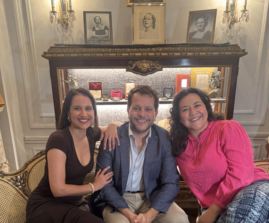 Sara Blanch, Roger Padullés and Adriana González 